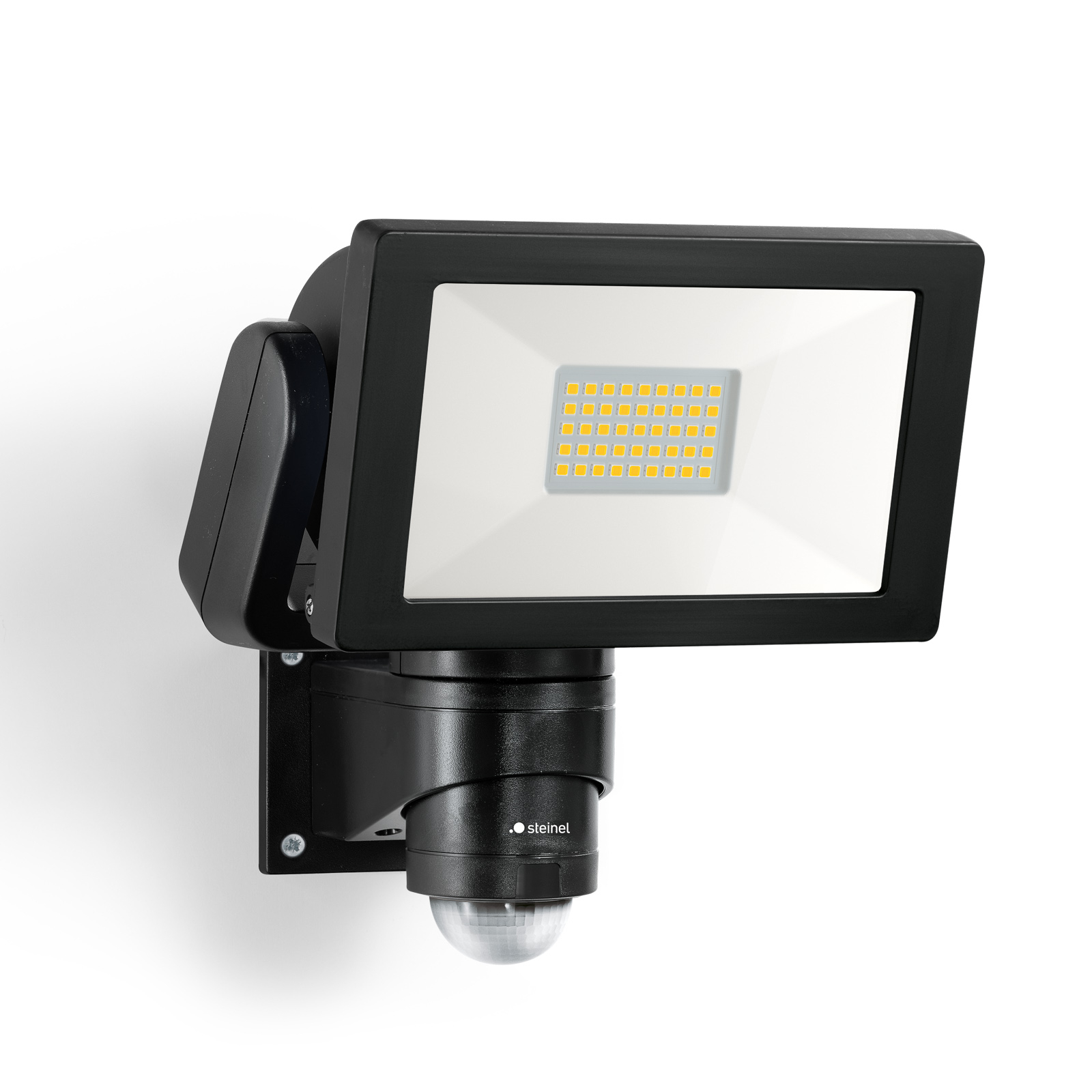 STEINEL LS 300 outdoor wall spotlight sensor black