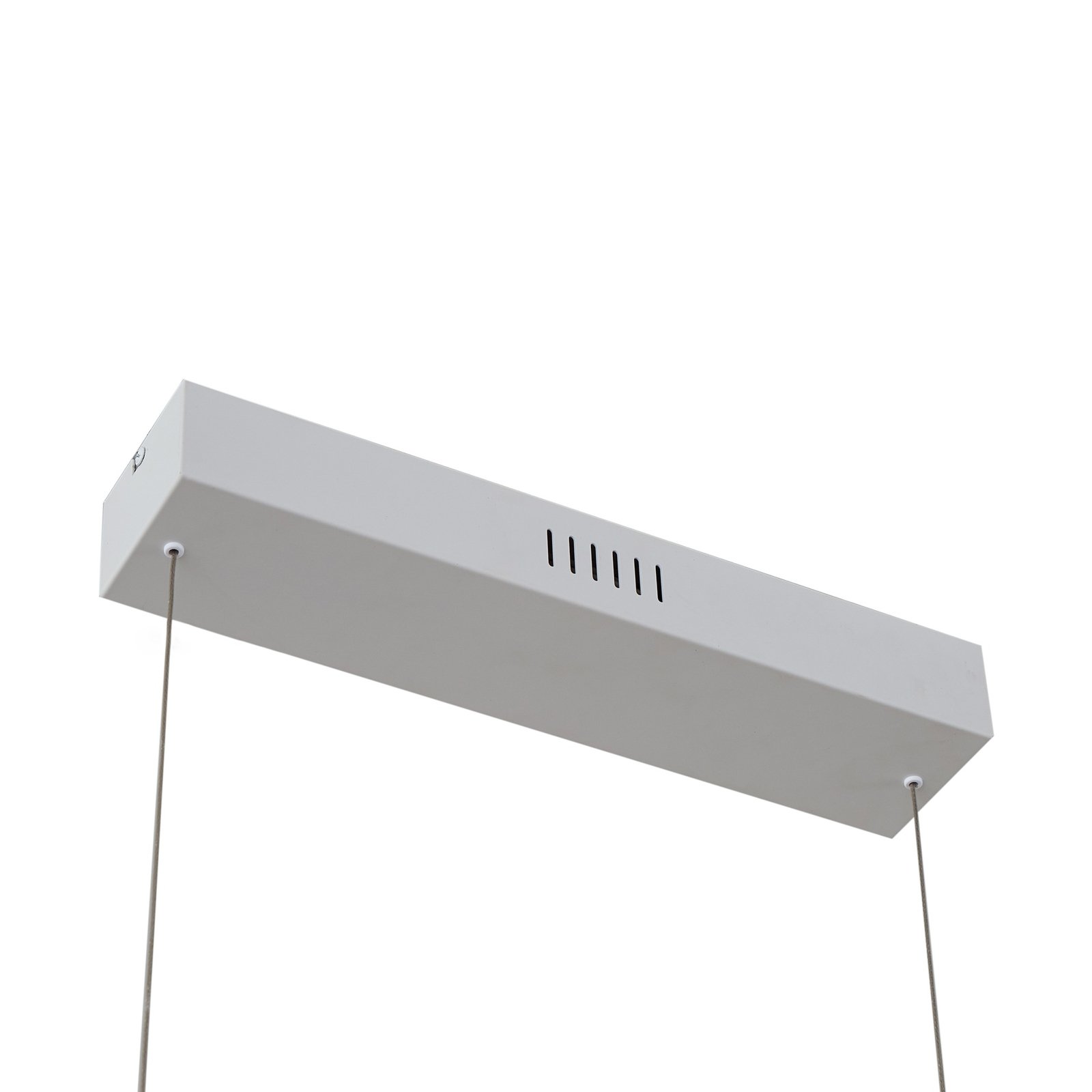 Lucande LED-Hängeleuchte Nihalo, Holz, 12 cm, dimmbar, CCT