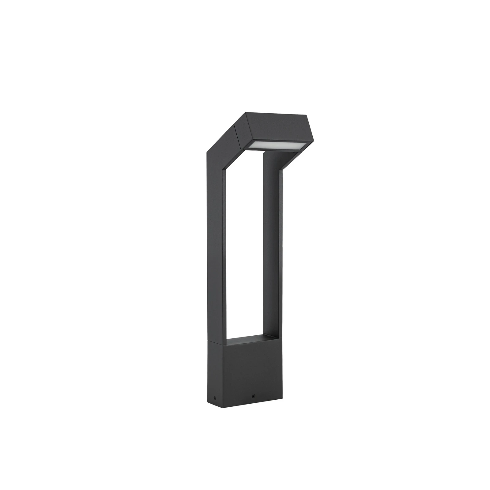 Arcchio LED-Wegeleuchte Kovato, Höhe 60 cm, dunkelgrau, IP65