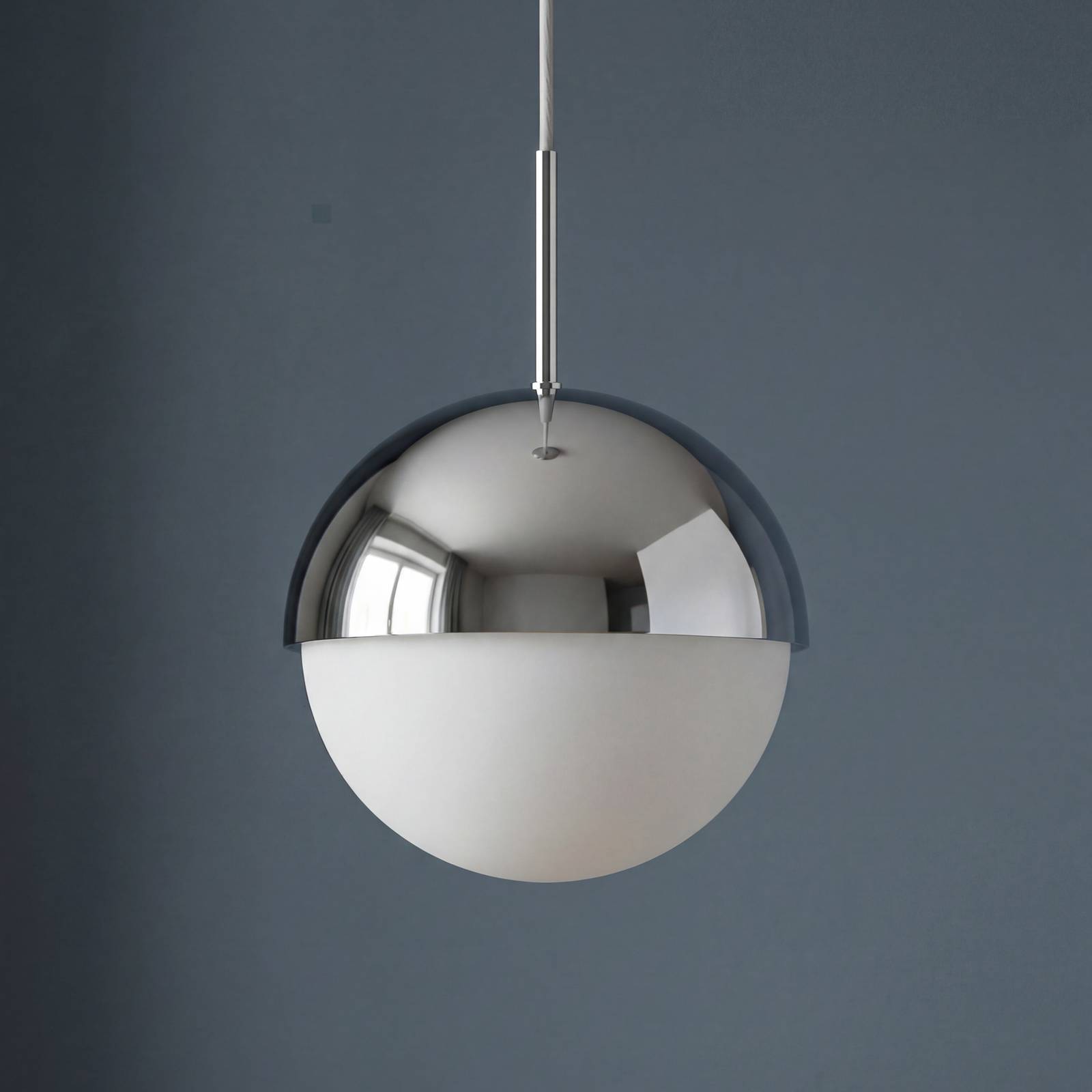 Żyrandol OSRAM Decor Dome, w kolorze chromowym, Ø 22 cm, metalowa