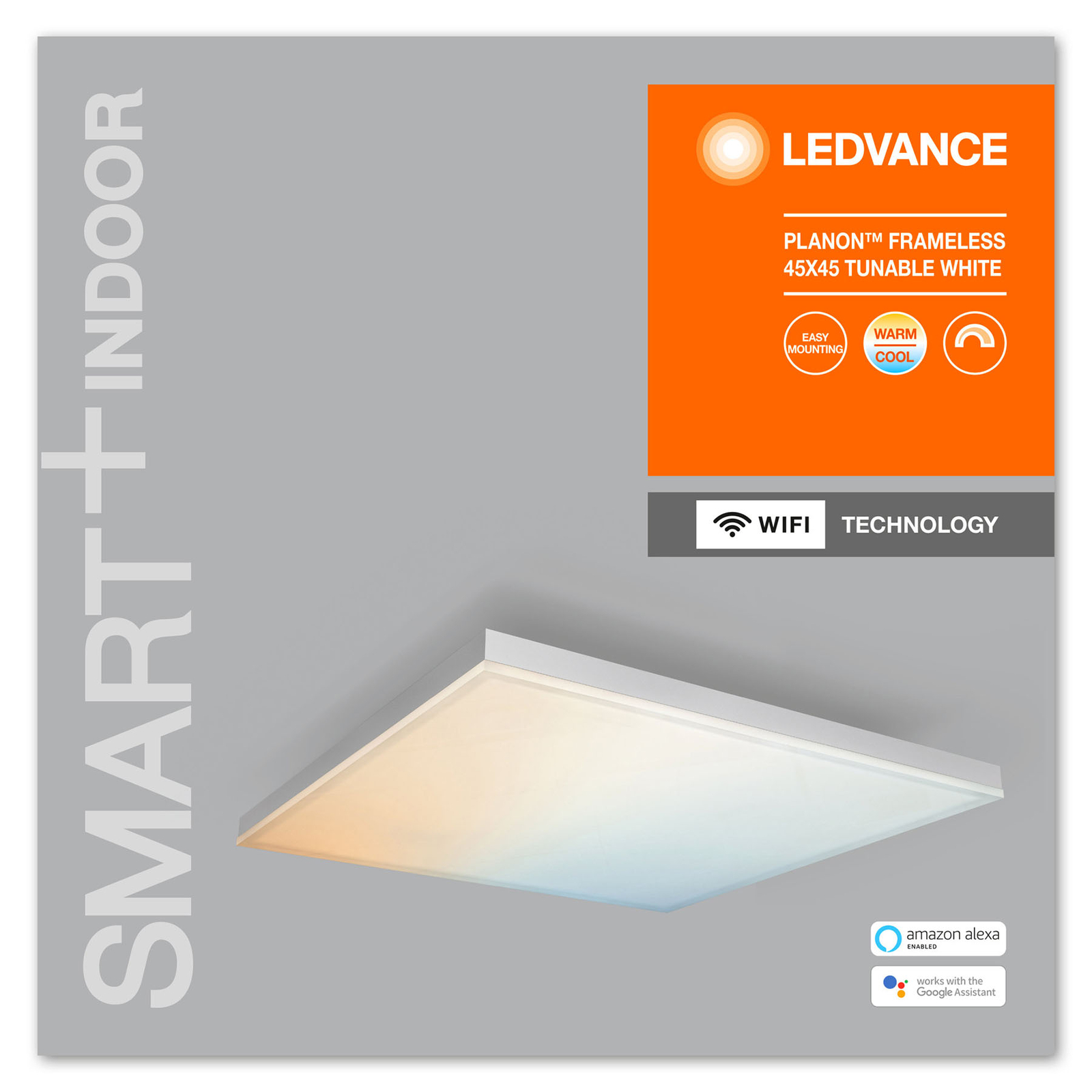 LEDVANCE SMART+ WiFi Planon panel LED CCT 45x45cm