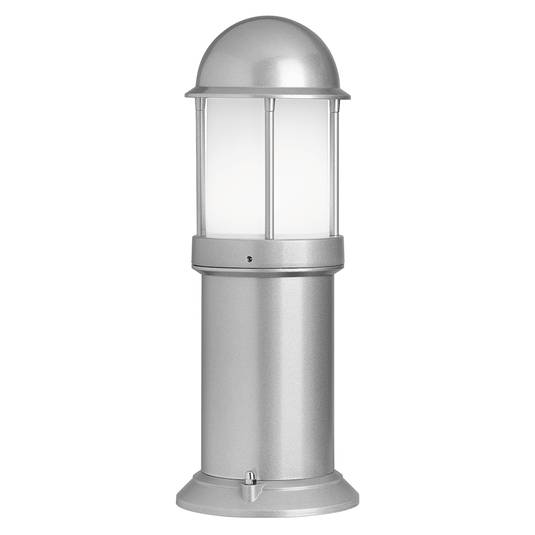 Marco pillar light made of aluminium, silver Lights.co.uk