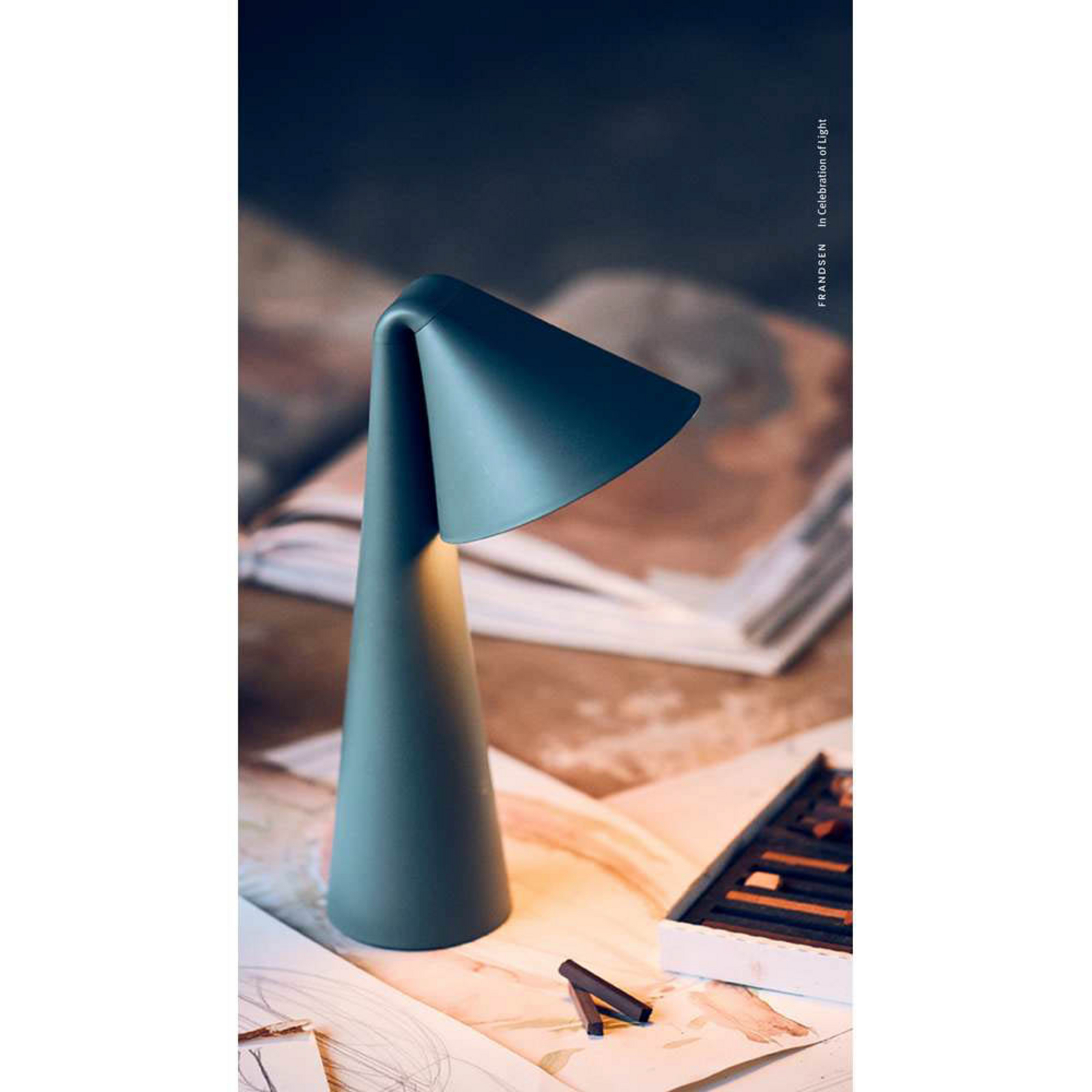 Ami Portable Table Lamp Sage Green - Frandsen