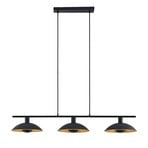 Narisara Long Pendelleuchte Black/Gold - Lindby