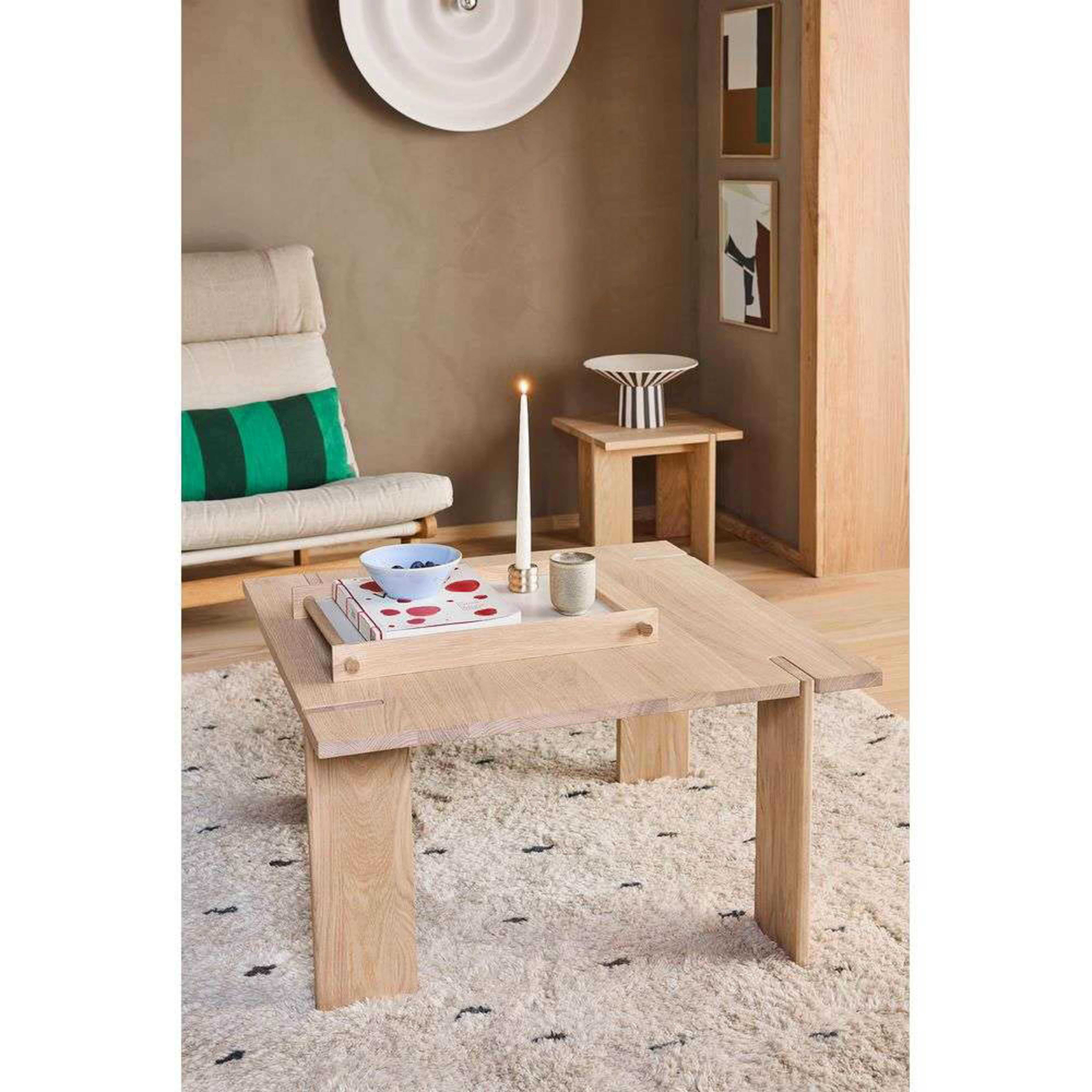 OY Square Table Large Nature - OYOY Living Design
