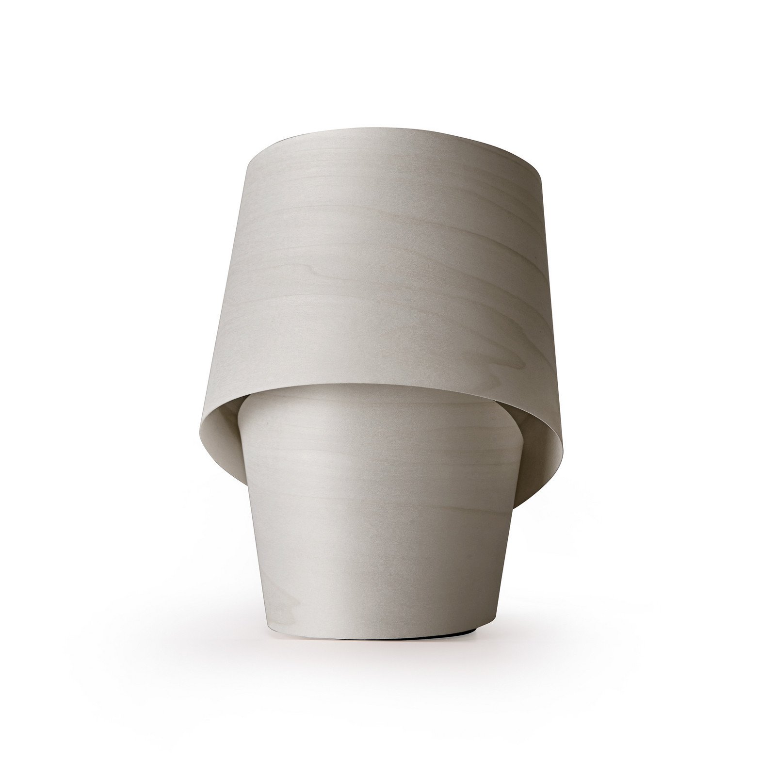 LZF LAMPS Lampa de masă LZF Tiny gri înălțime 22 cm furnir de lemn - Camera de zi / sufragerie - Design