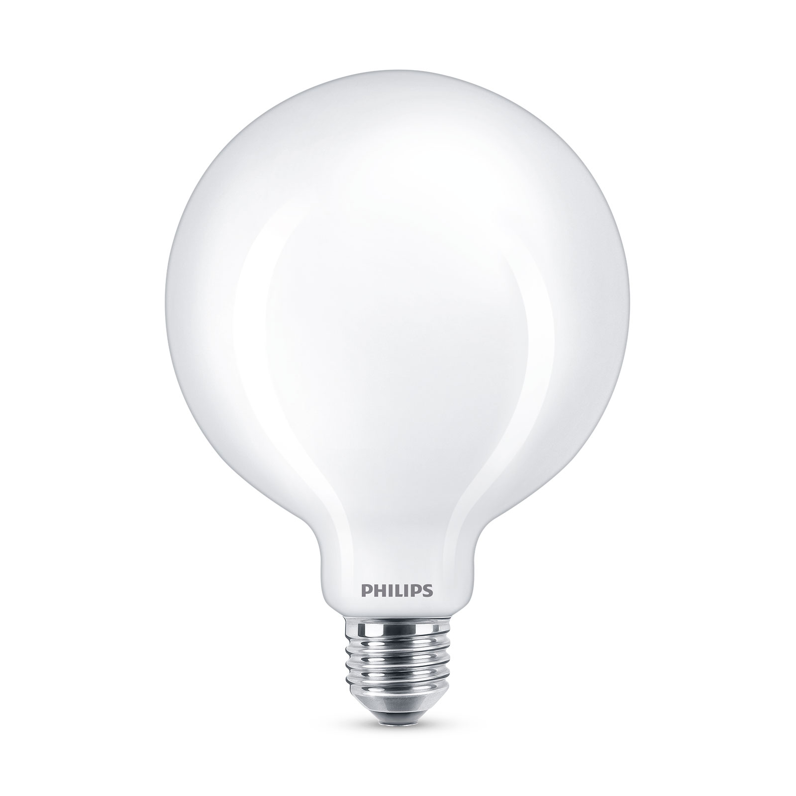 Philips Classic LED bulb E27 G120 7W 2,700K opal