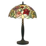 Virágos asztali lámpa ATHINA, kézzel készített 62 cm
