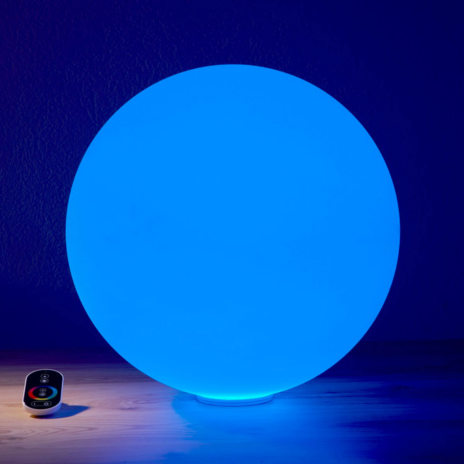 RGB LED Kugel Snowball für außen m. Akku, 30 cm RGB LED Kugel Snowball für außen m. Akku, 30 cm
