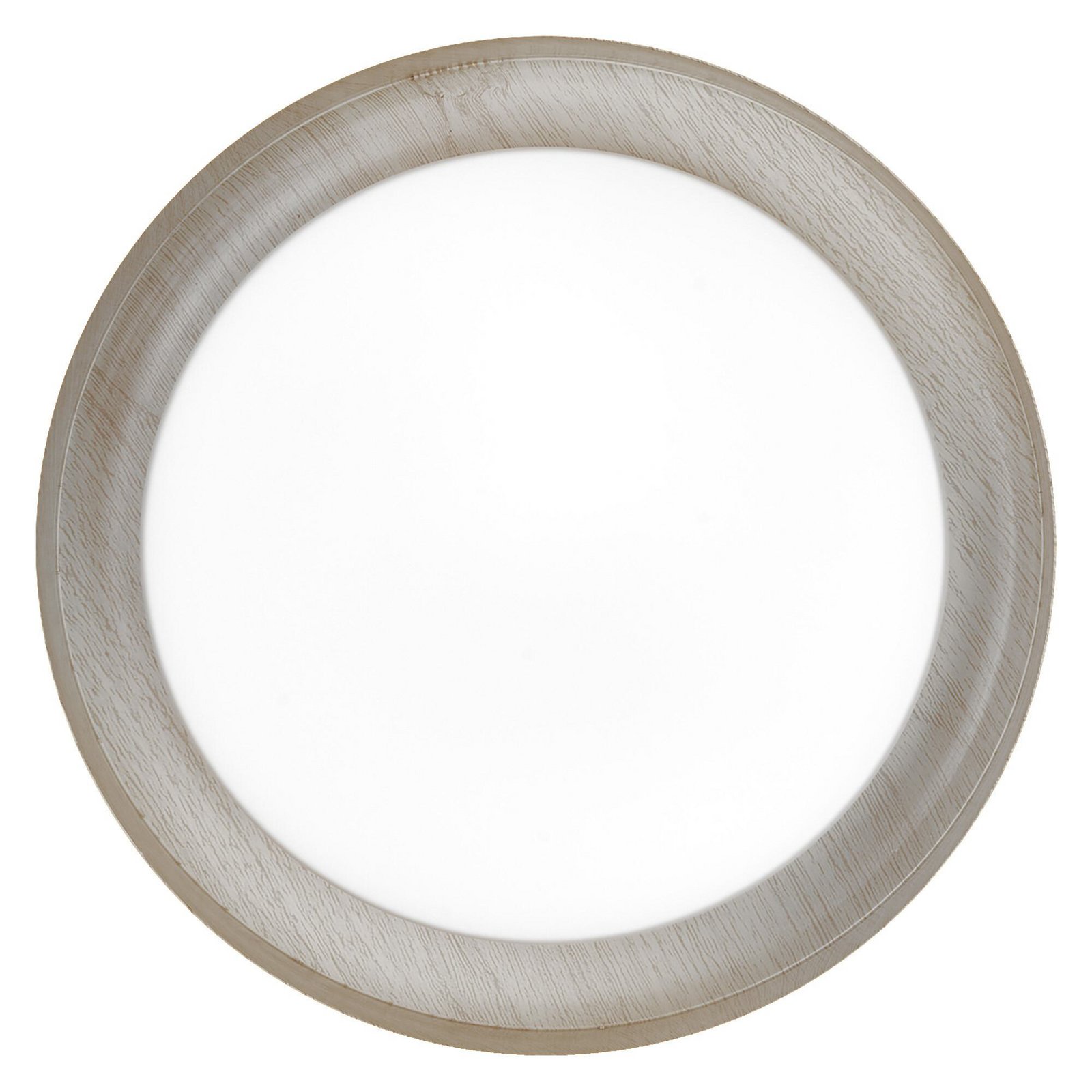 Lampa sufitowa OSRAM ORBIS MADRID, drewno, Ø 29 cm, metal/szkło