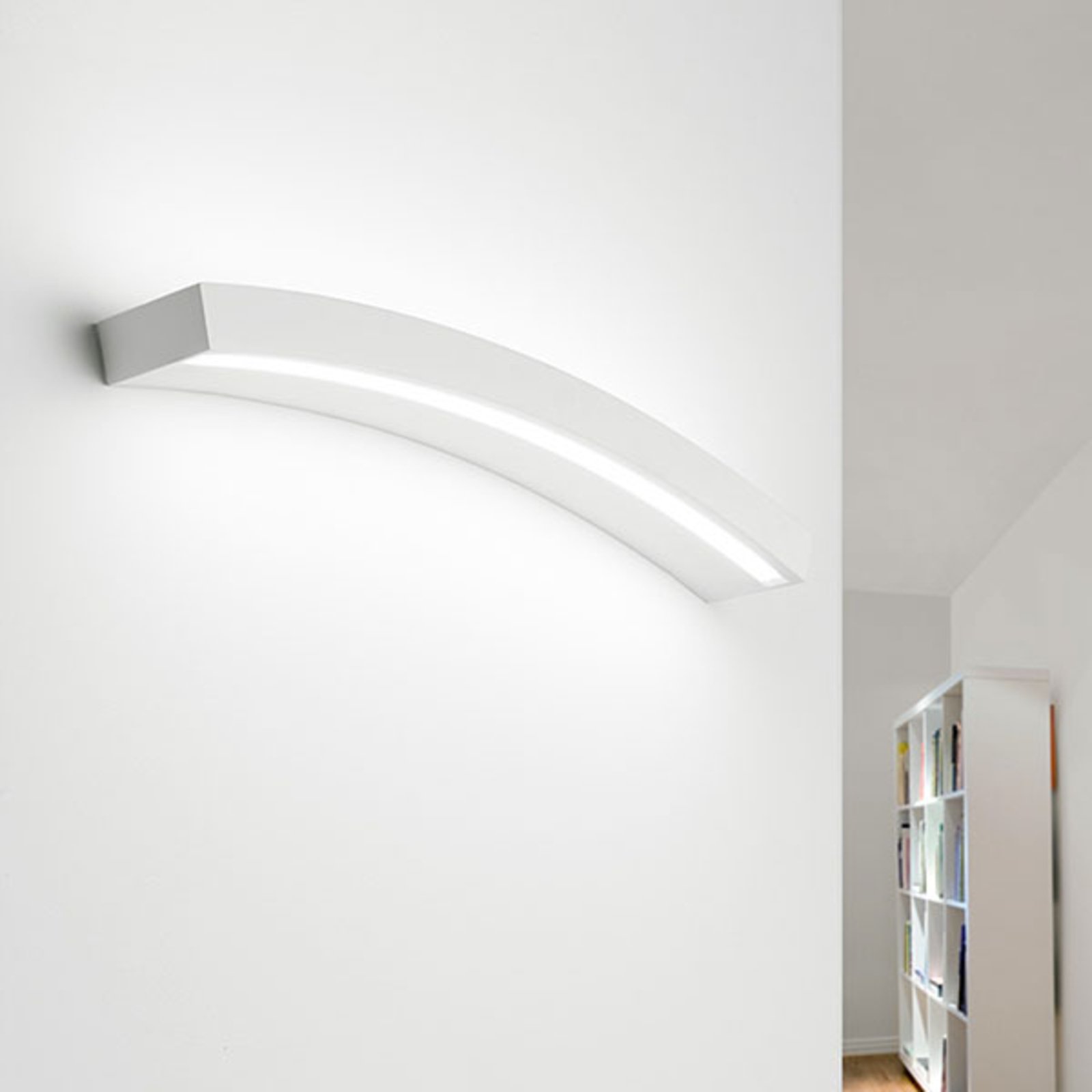 Melossia LED wall light, up-and-down, 54.5 cm