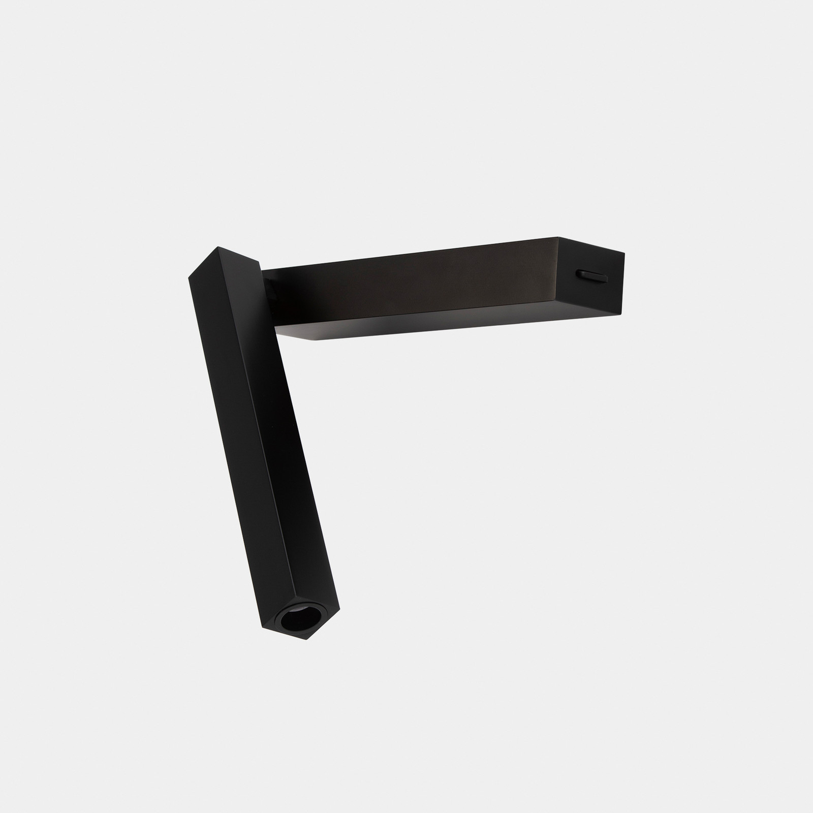 LEDS-C4 Hall Lumină de citit subțire montată pe perete cu LED negru - Camera de zi / sufragerie - modern - Metal