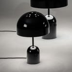 Tom Dixon LED table lamp Bell, black, height 43 cm, steel
