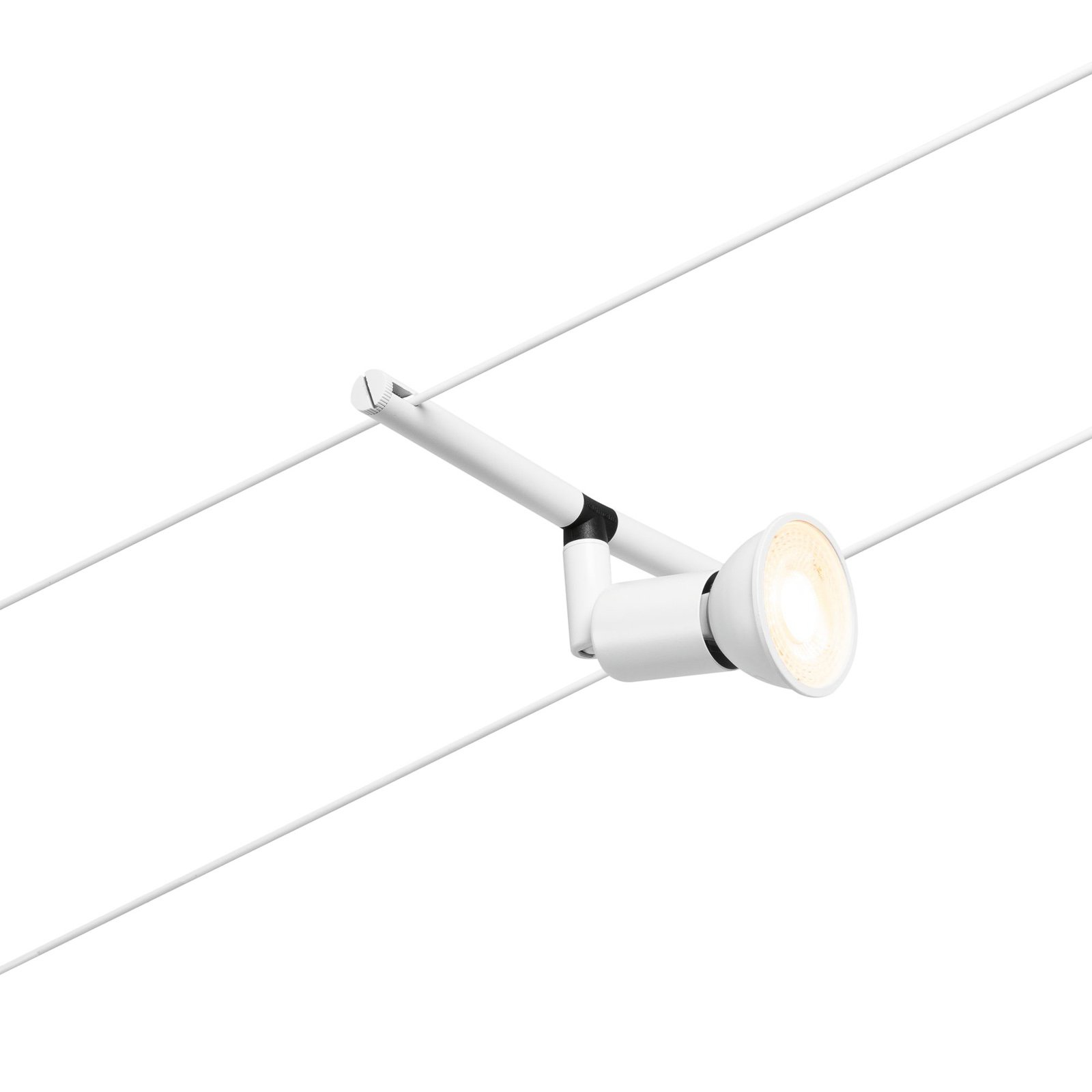 Paulmann Wire Salt cable system, 5-bulb 5 m white