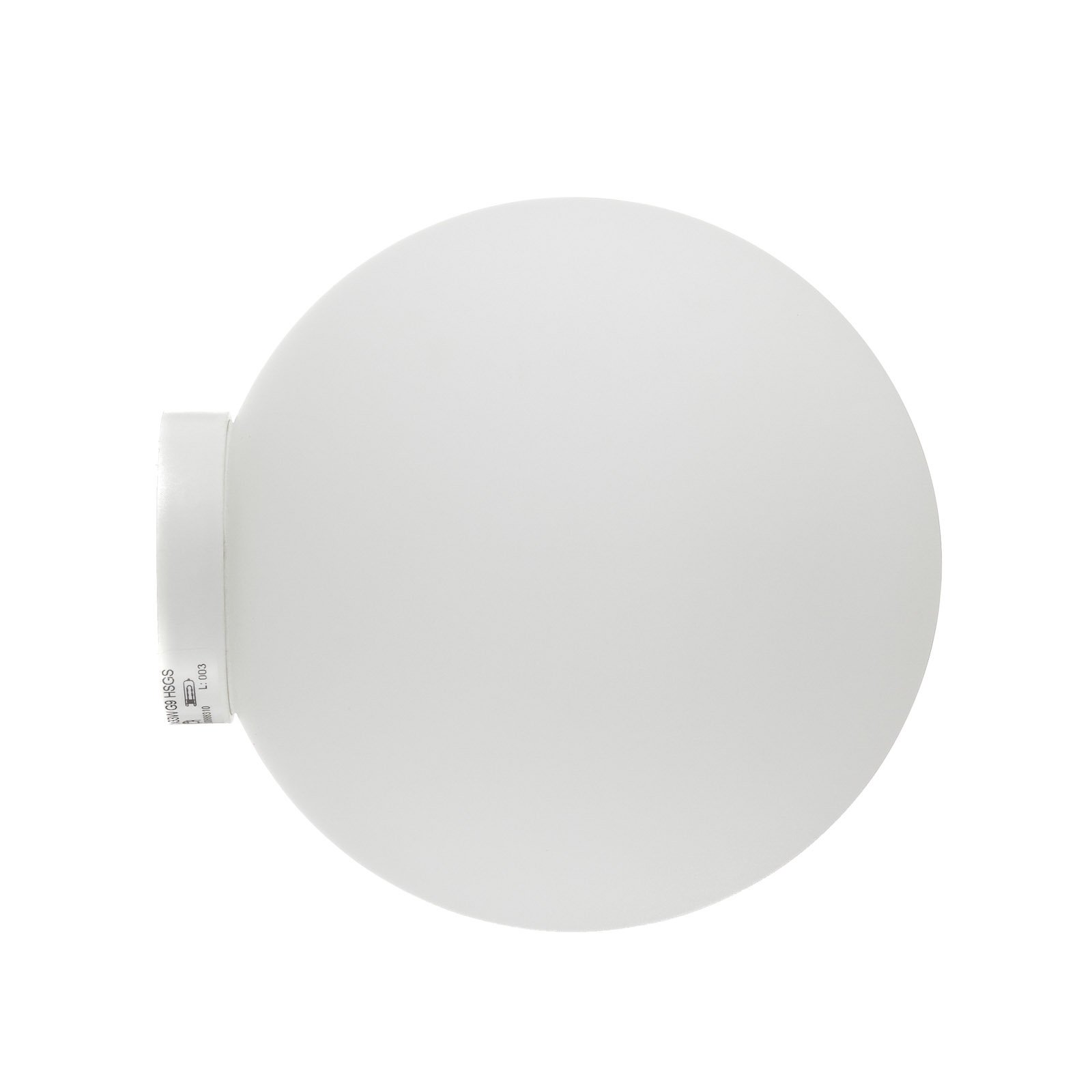 Fabbian Lumi Sfera Glas wall light, Grivory®