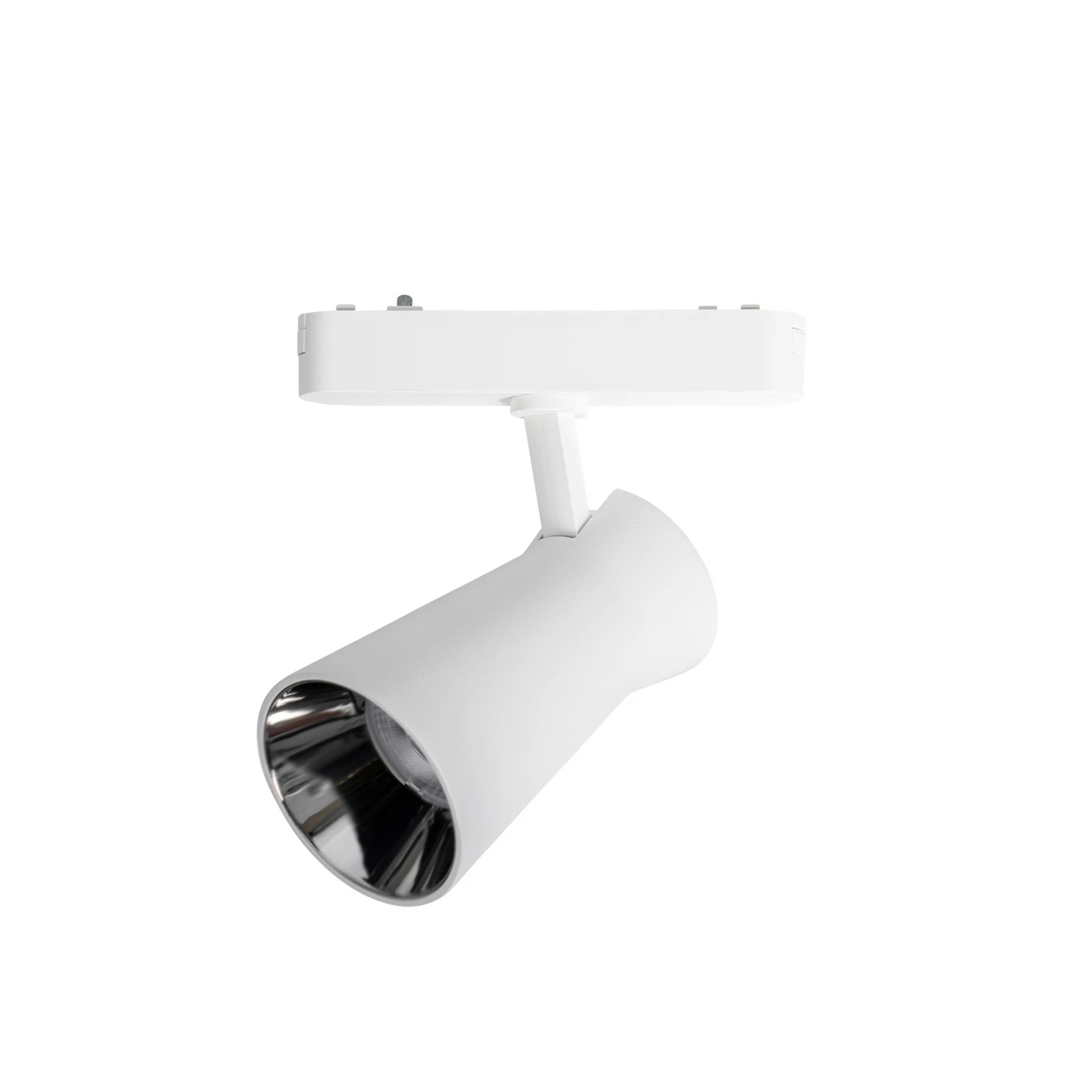 Lindby spot LED 48 V Lumaro, blanc, Ø7cm, plastique, intensité variable