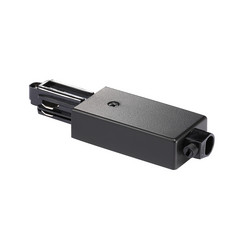 Alimentation d'extrémité pour rail HT Link, noire