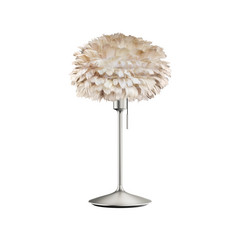 Stolní lampa UMAGE Eos mini světle hnědá/ocel