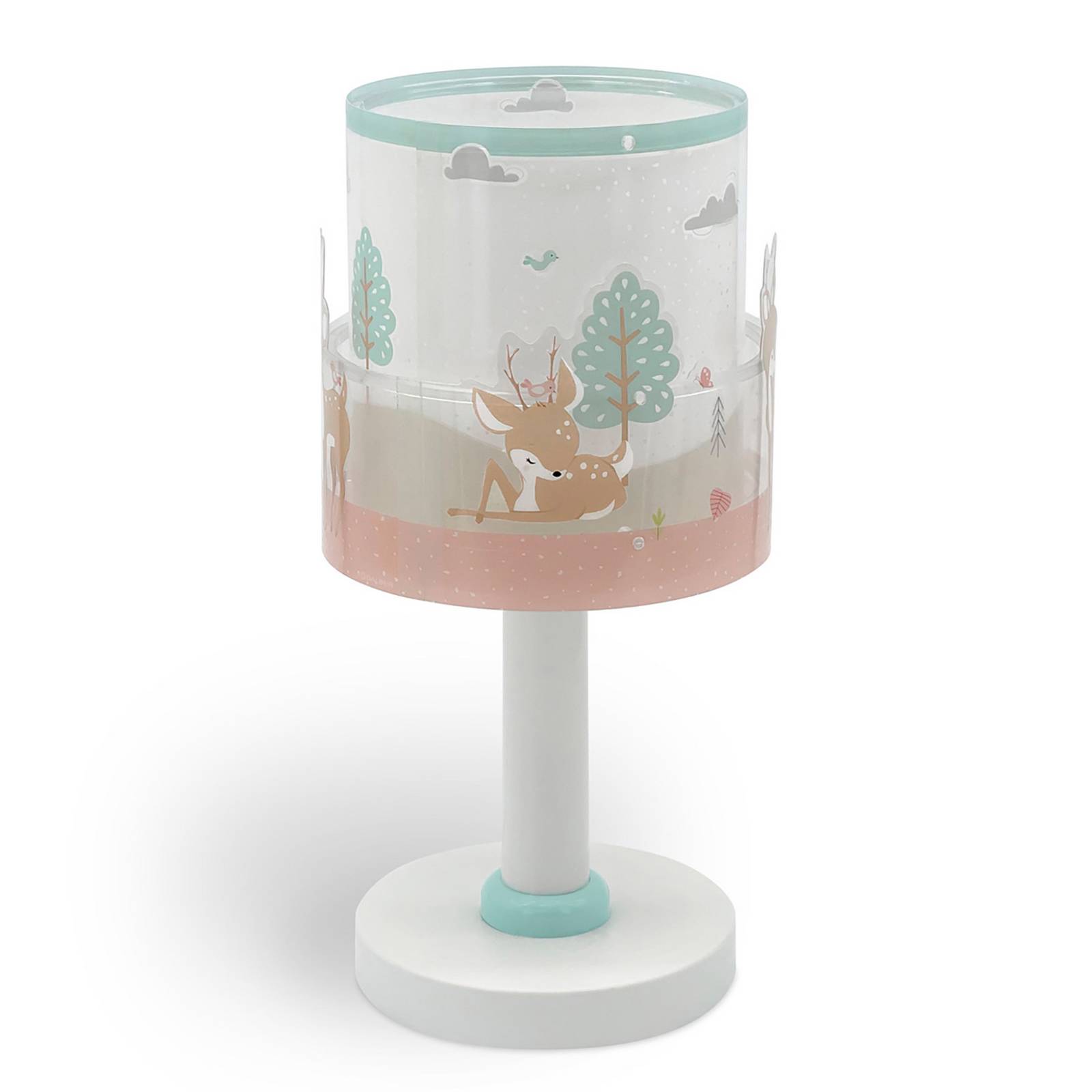 Lampa stołowa dla dzieci Loving Deer, G4, Ø 15 cm