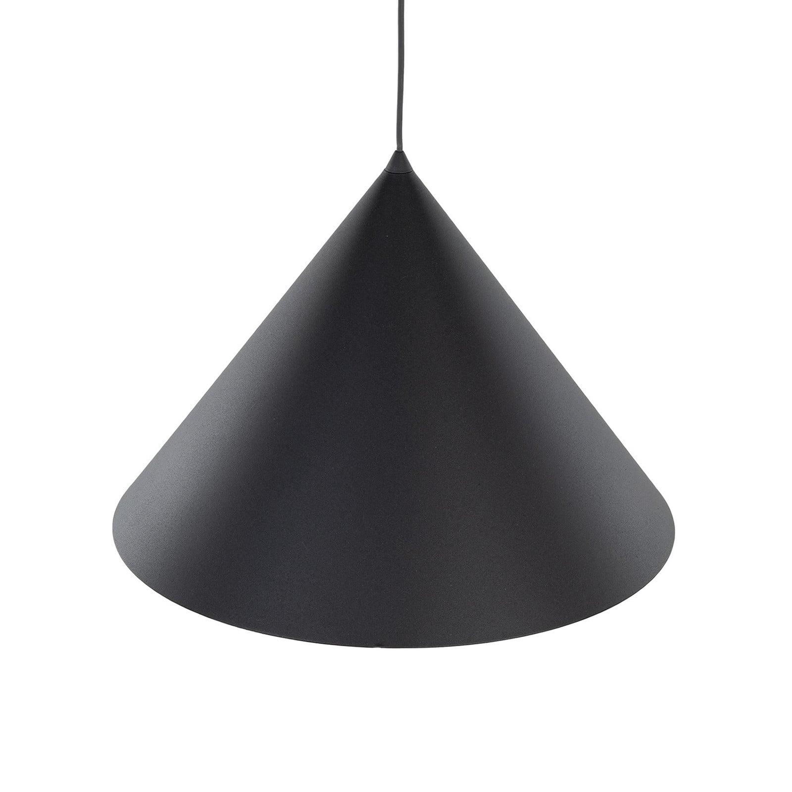 TK Lighting Lampă suspendată Cono 1 bec Ø 50 cm negru E27 - Camera de zi / sufragerie - Modern - Metal