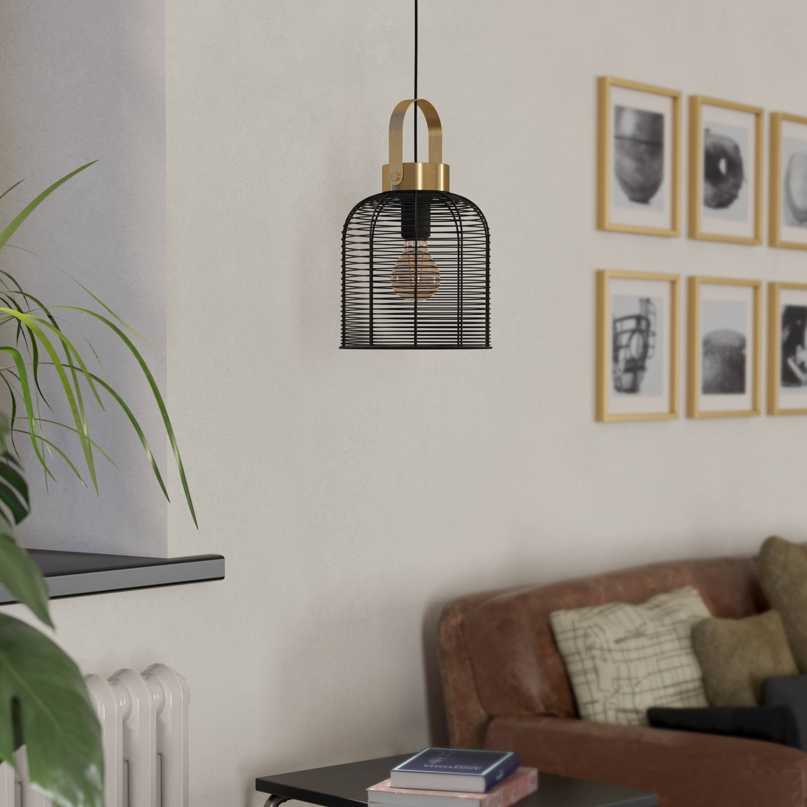 EGLO Hanglamp Roundham, doorsnede 22 cm