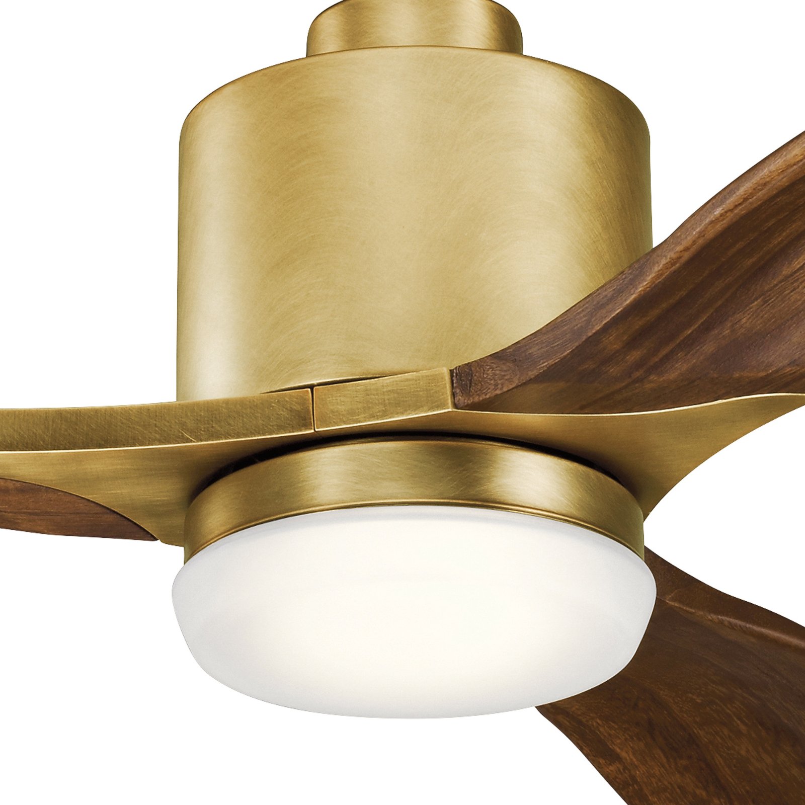 Ridley II LED ceiling fan, three-blade