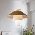 Lampa wisząca MARKET SET Ruche, Ø 58 cm, ochra