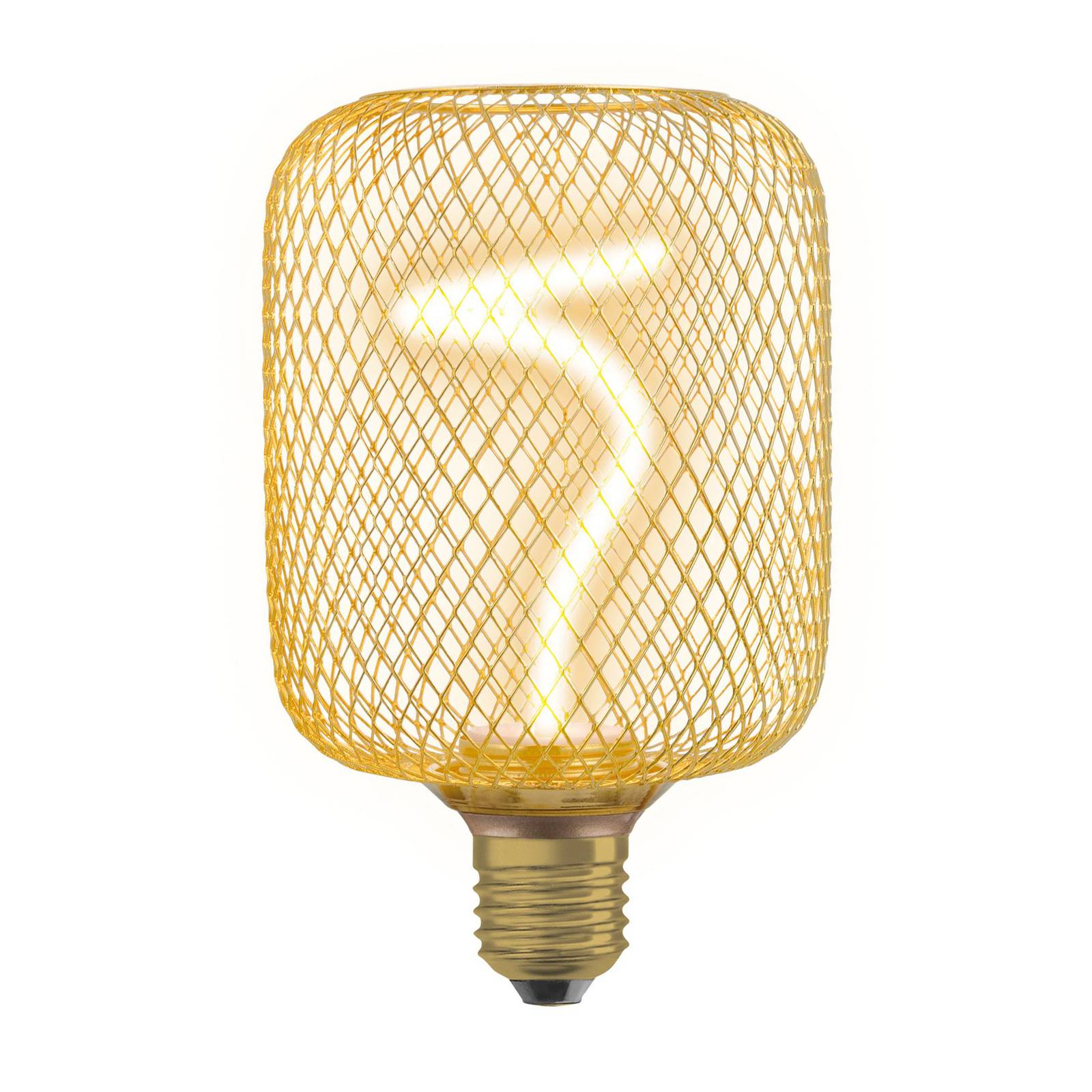 OSRAM Decor LED Spiral Filament Square E27 3,5W gold 1.800K