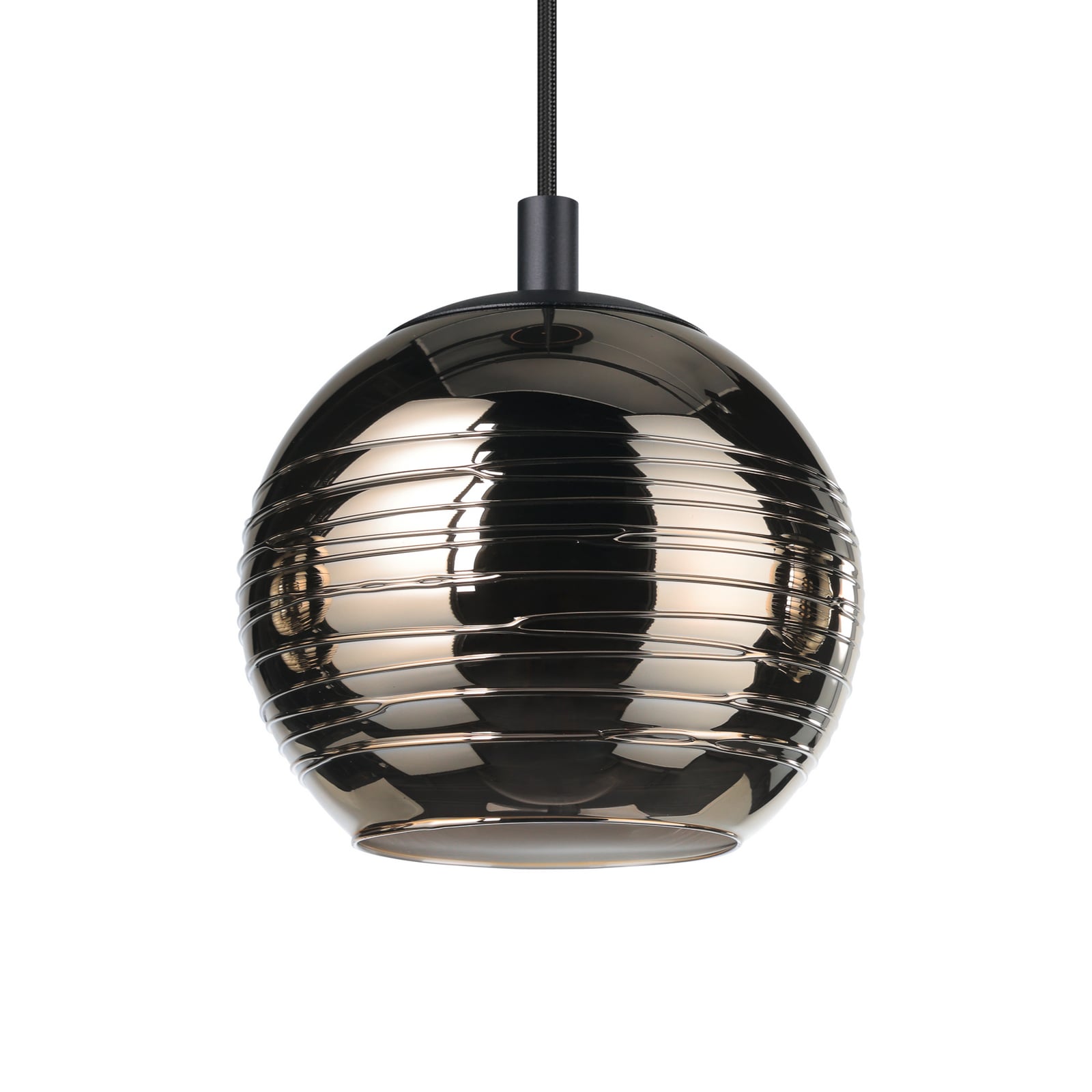 Suspension Stars of Light Lemorieta, dorée, Ø 57 cm, à 6 lampes