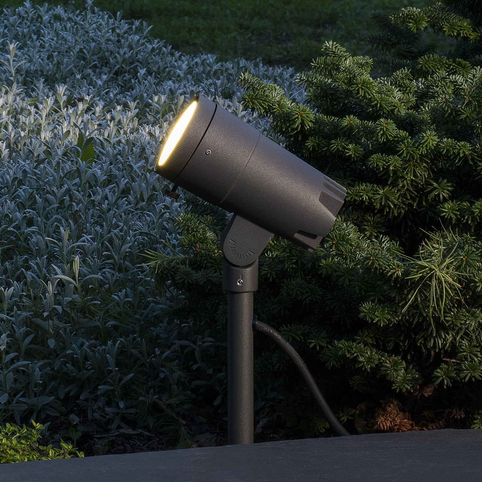 LED-strålkastare för jordspett Andria 230 V, 9 W
