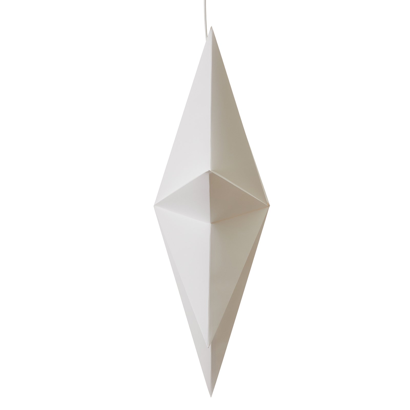 Estrella de papel Duva para colgar, 75 cm