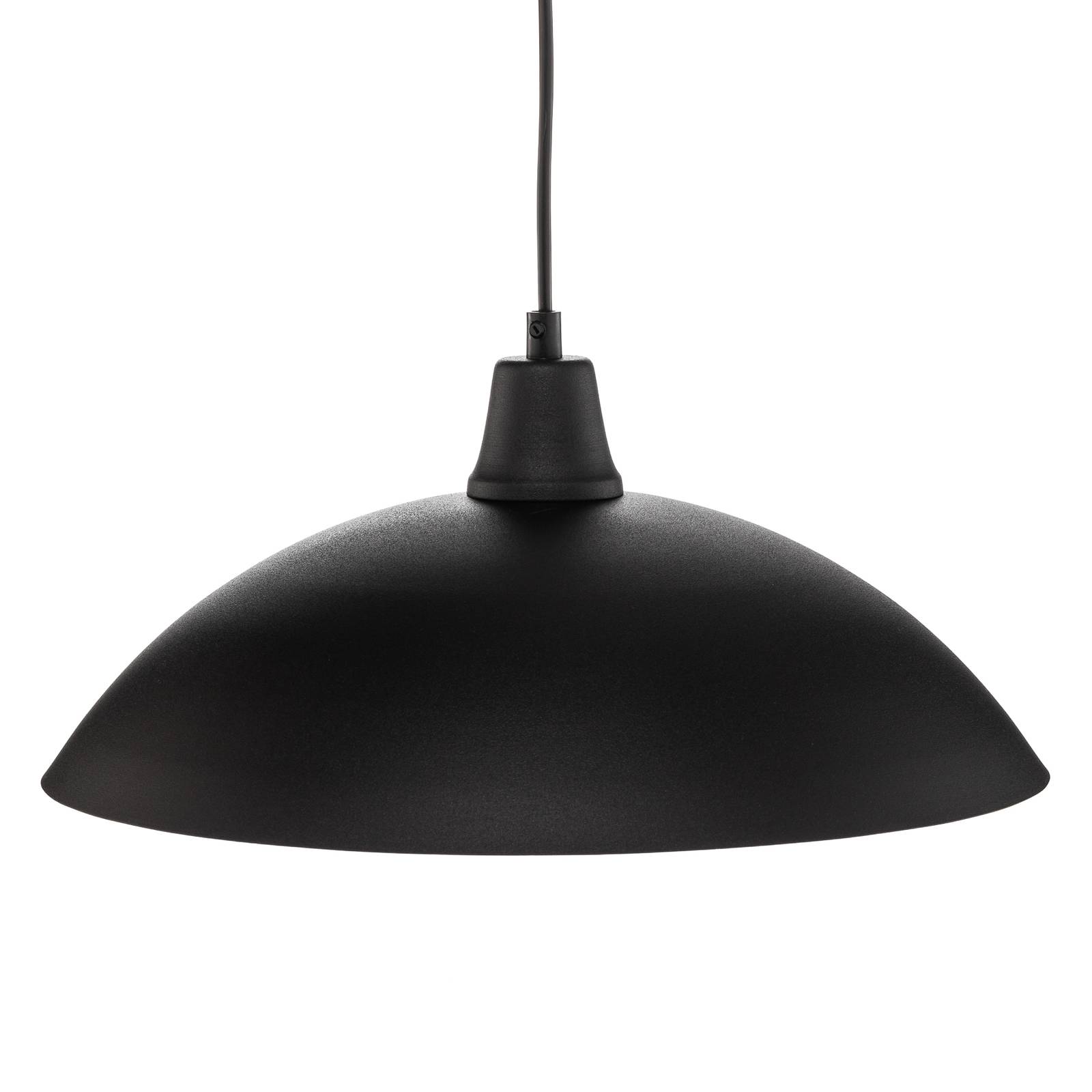 Hanglamp 901, in hoogte verstelbaar, zwart/wit