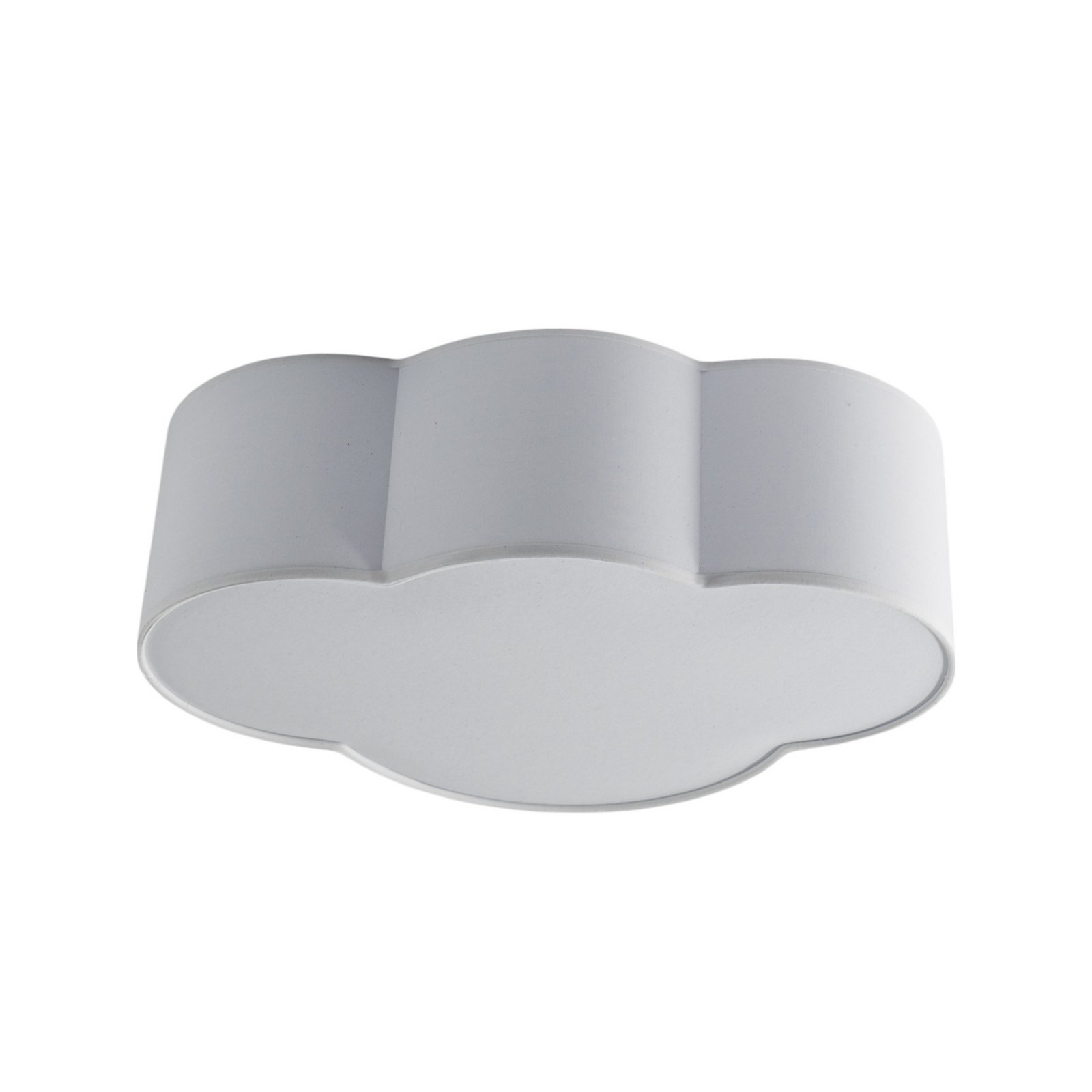 Ceiling light Cloud, textile, 41 x 31 cm, white