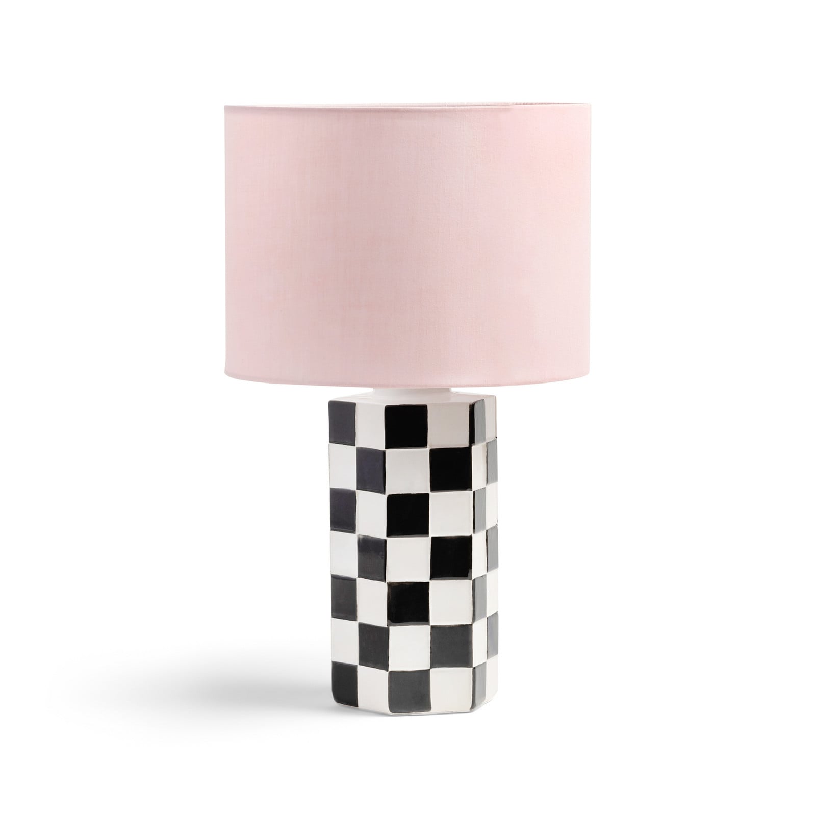 Lampe de table Check Black, multicolore, grès - &Klevering - Chambre à coucher - Design - Céramique Lampe de table Check Black, multicolore, grès - &Klevering - Chambre à coucher - Design - Céramique
