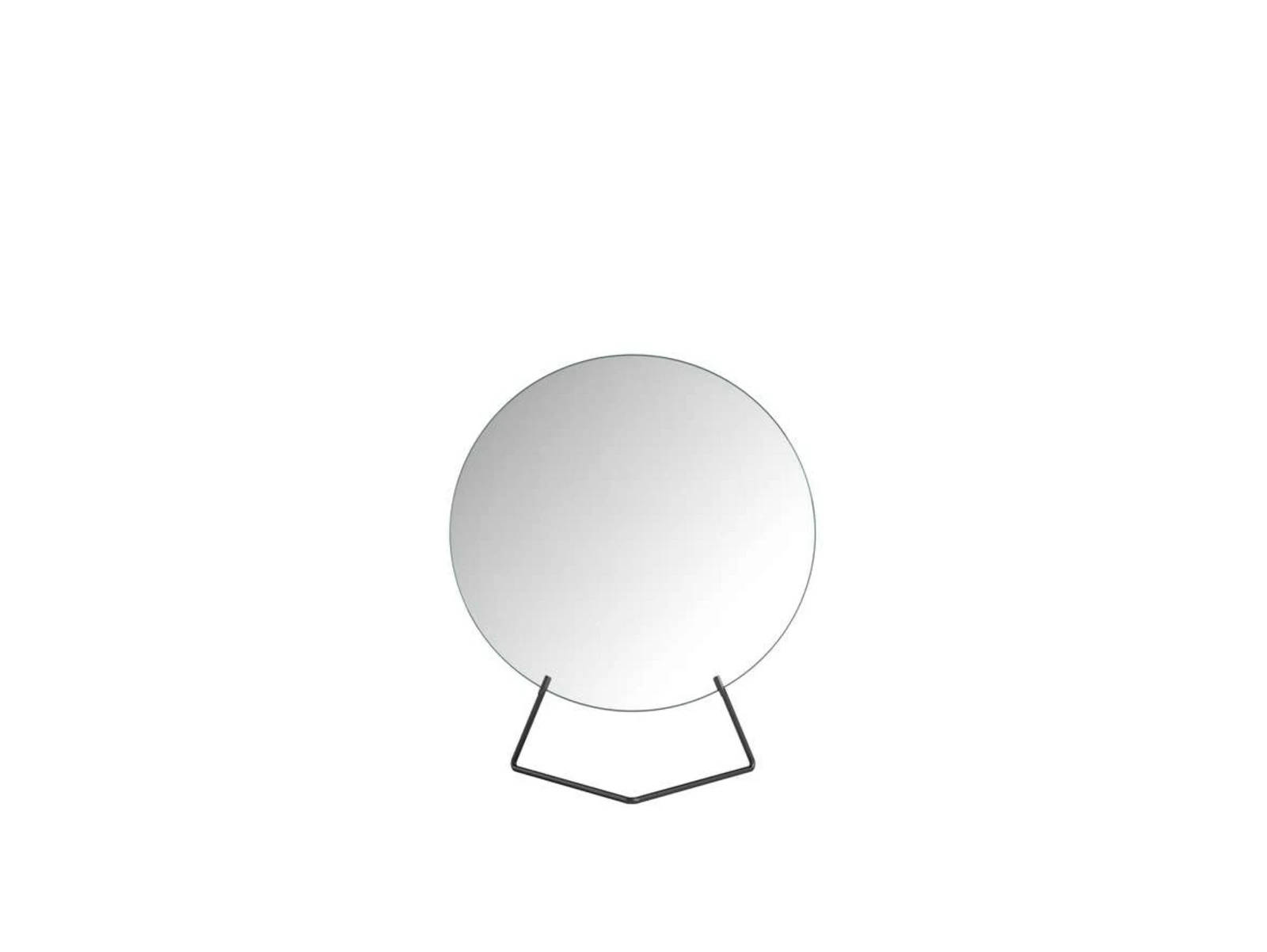 Standing Mirror Ø20 Black - Moebe | Buy online