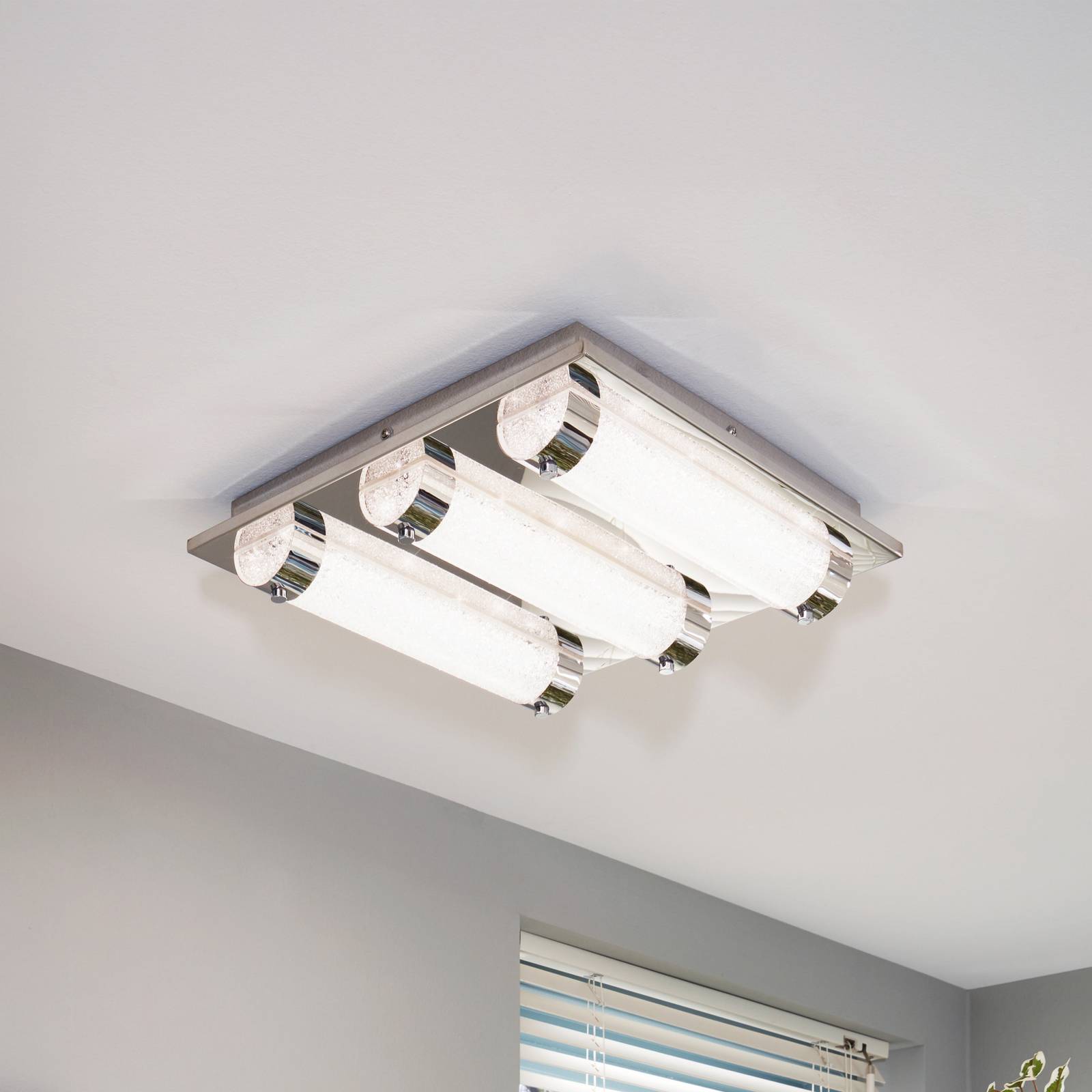 LED-Deckenleuchte Tolorico, 35 cm quadratisch günstig online kaufen