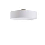 Sebatin Ceiling Lamp Ø50 White/Nickel - Lindby