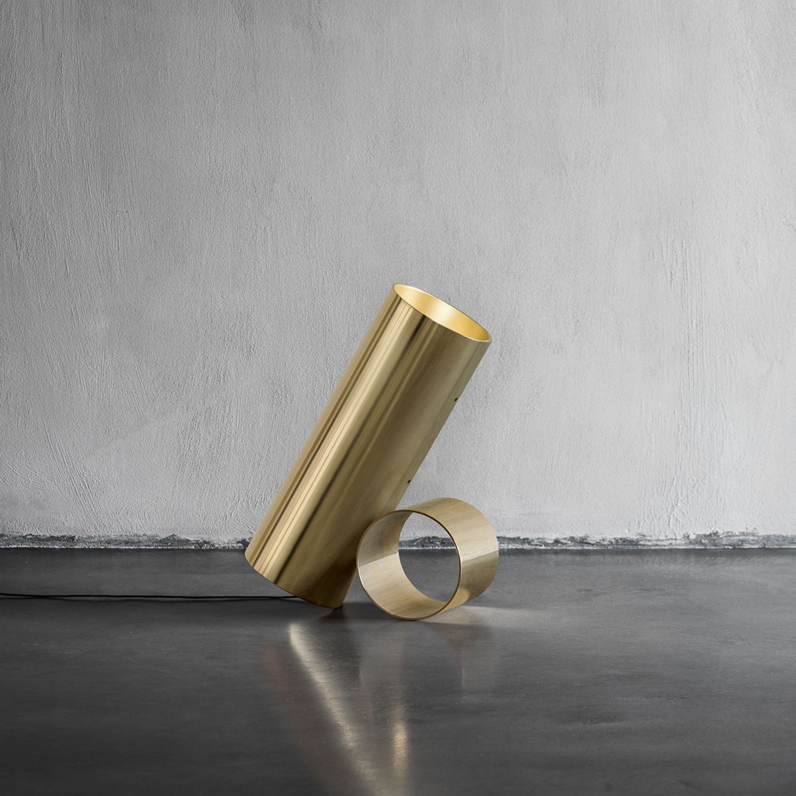 FLOS Sawaru LED table lamp, two cylinders