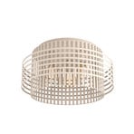 Plafonnier Oltamar, beige, Ø 48 cm, métal - Stars of Light