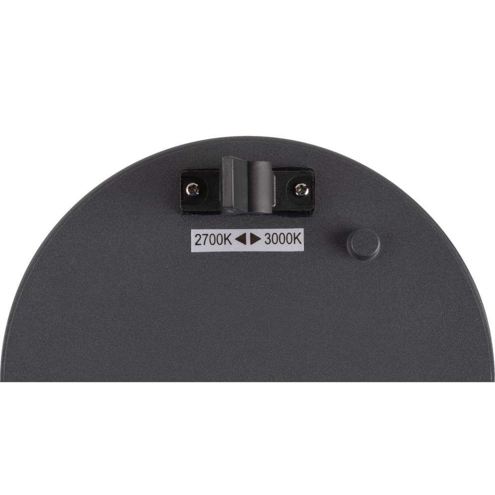 M-Pol High-pullert, 30 cm, klar/antracit, DALI – SLV - Aluminium