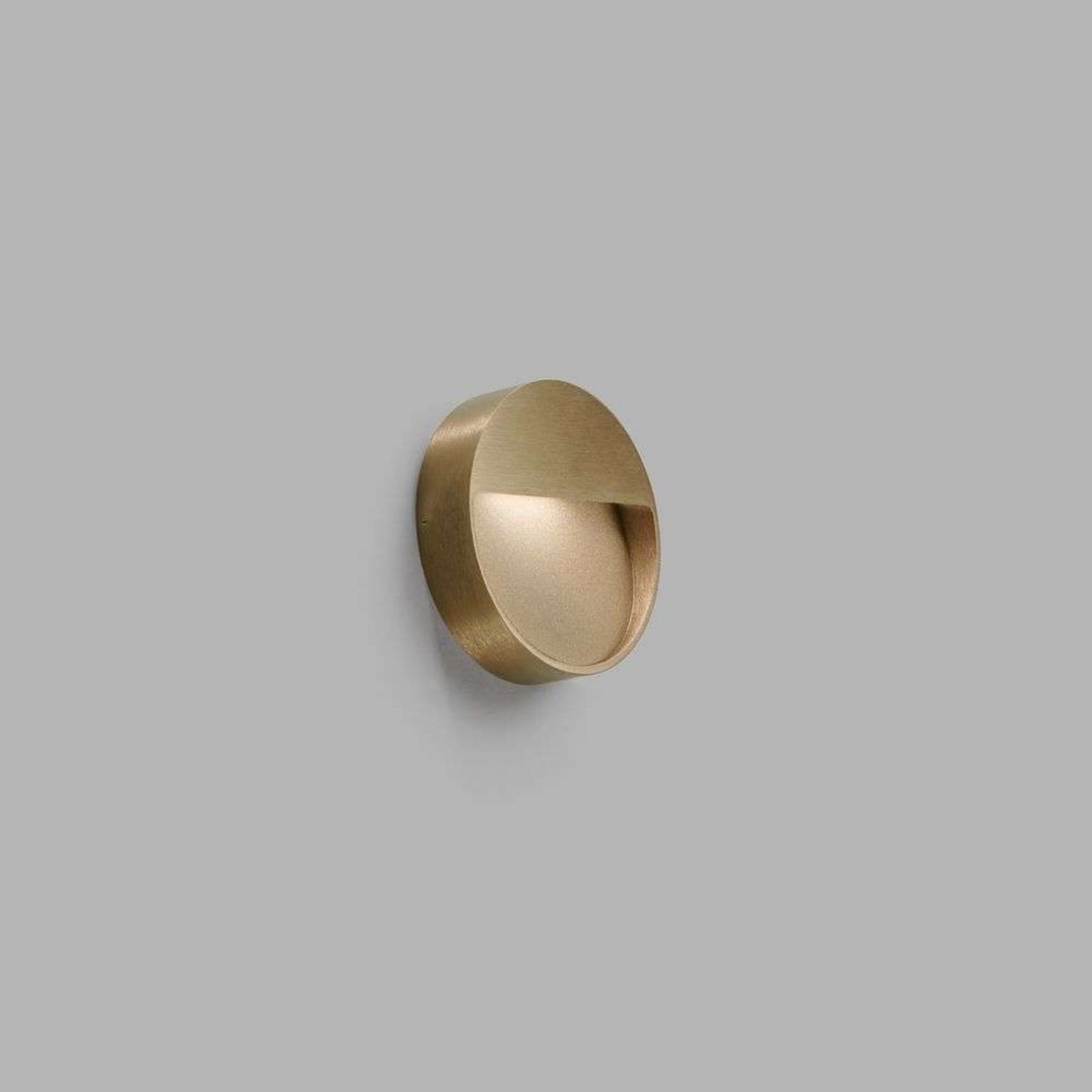Serious 2 Væglampe IP54 2700K Messing LIGHT-POINT - Entré - Aluminium