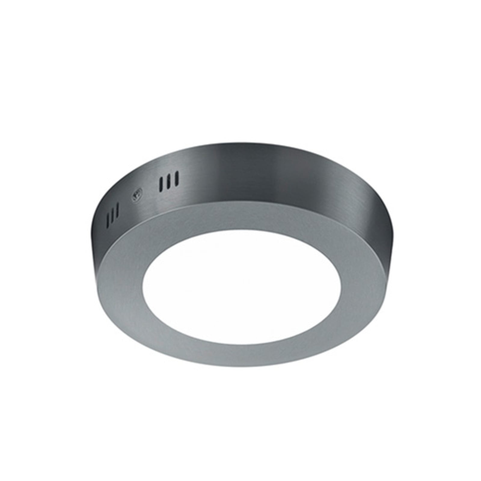 Trio Lighting Round Cento LED ceiling light, for Hallway, Metal, acrylic, 5.5 W, energy efficiency: A++, H: 3.5 cm