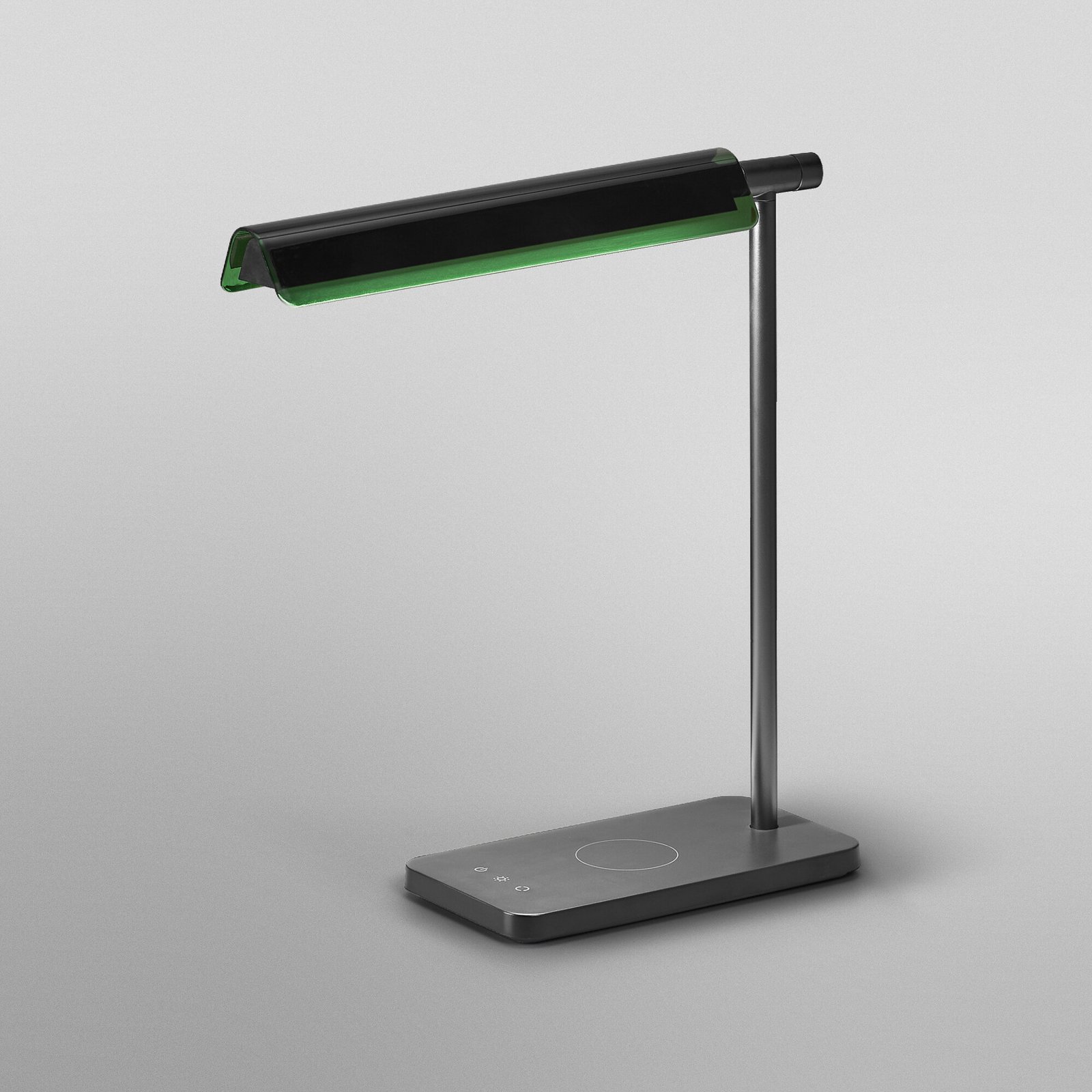OSRAM lampada LED da tavolo Office Line Desk Roof nera, CCT, dimmerabile