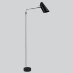 Northern Birdy Swing vloerlamp zwart/staal