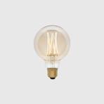 Tala lâmpada LED globo G95 Filamento E27 6W 2200K 420 lm regulável.