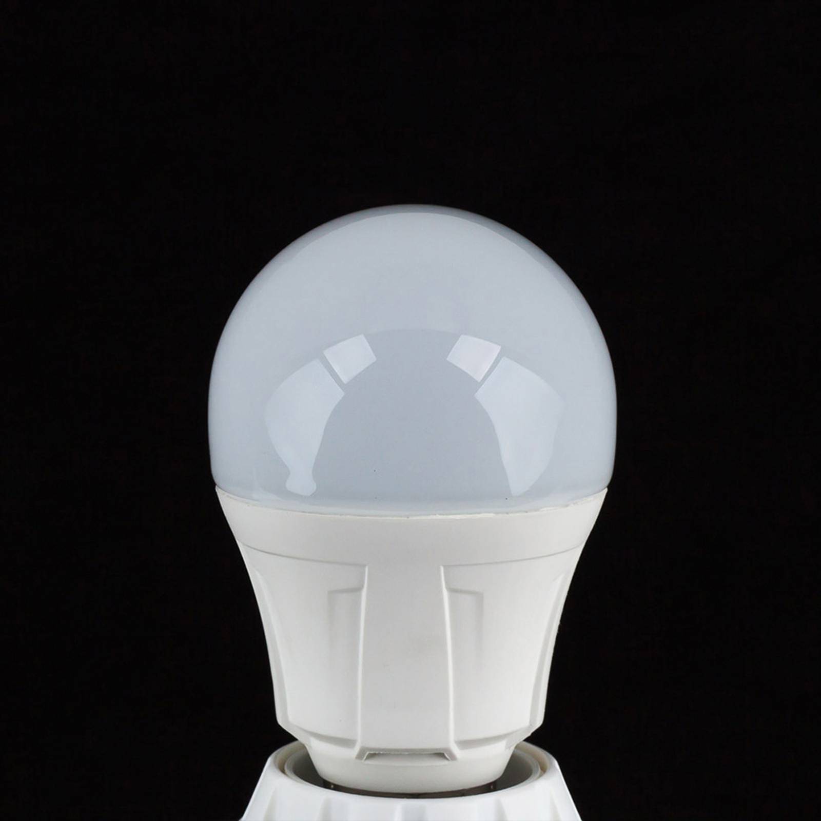 Żarówka LED Lindby, E27, 11 W, opalowa, 3000 K, zestaw 10 sztuk