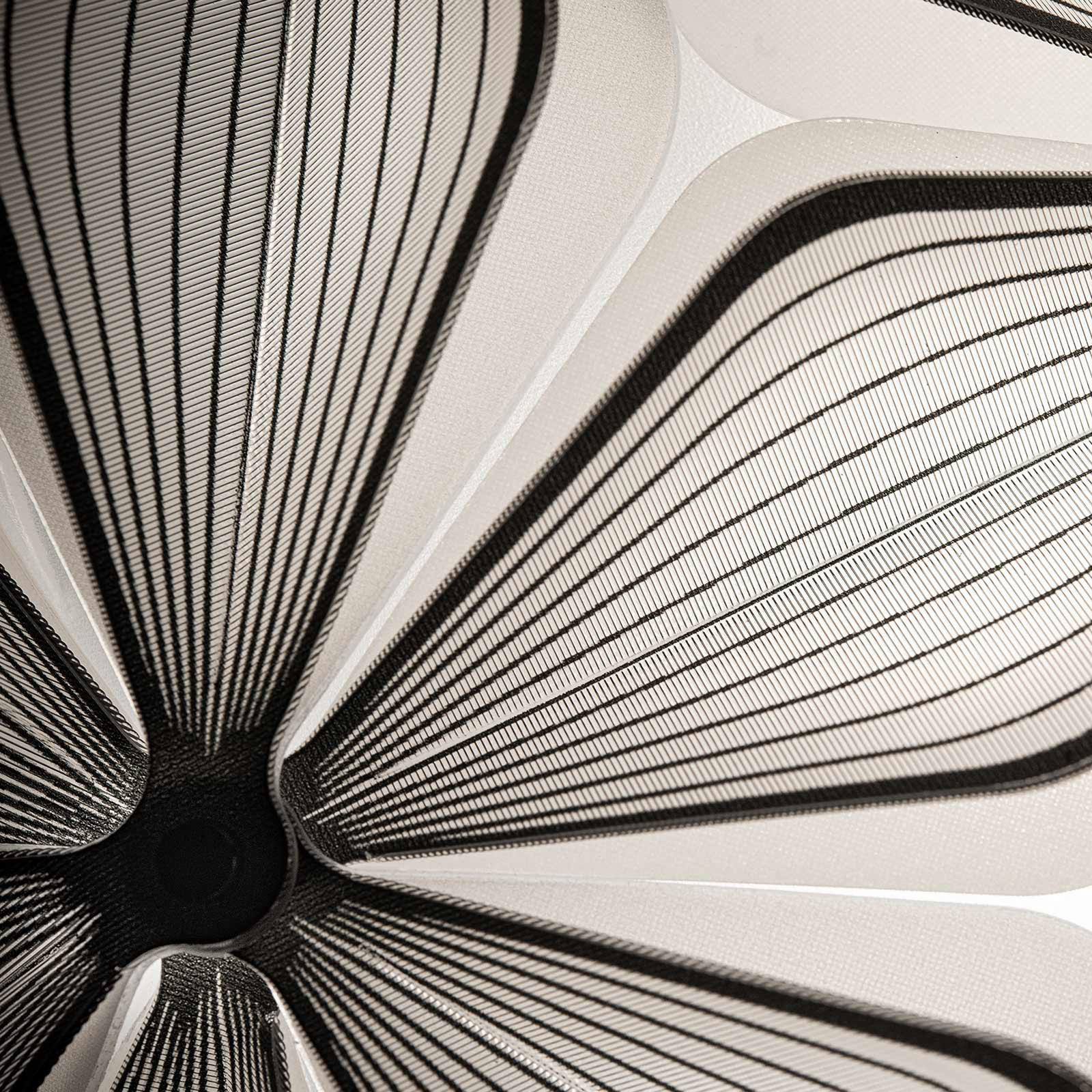 Lampa wisząca C'EST LA VIE, czarna/kabel czarny, Ø 70 cm