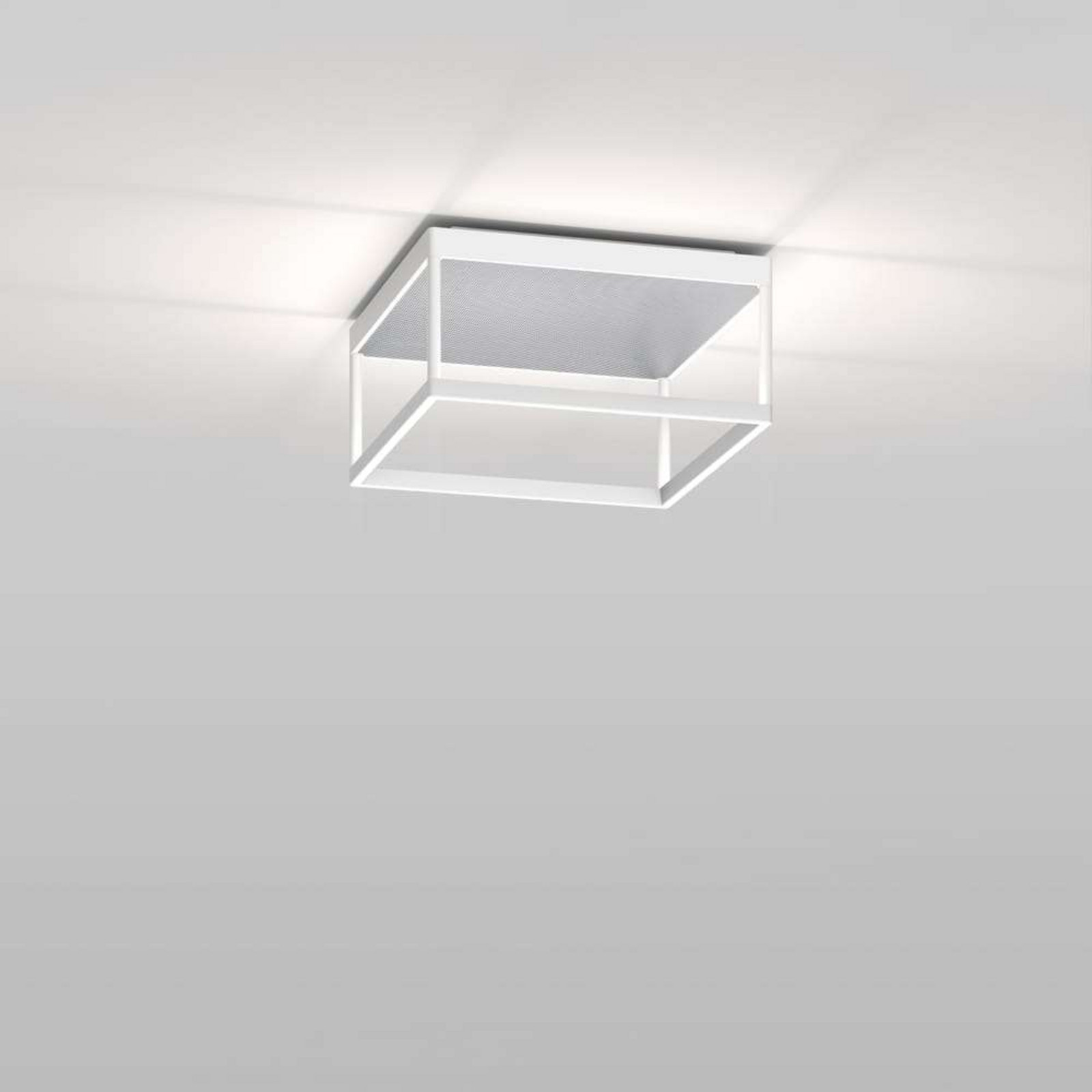 Reflex 2 LED-loftlampe sølv/hvid 15 cm Serien Lighting - Stue - Aluminium