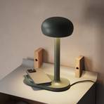 EVA Solo lampe de table LED Emendo, vert, surface de chargement, tactile