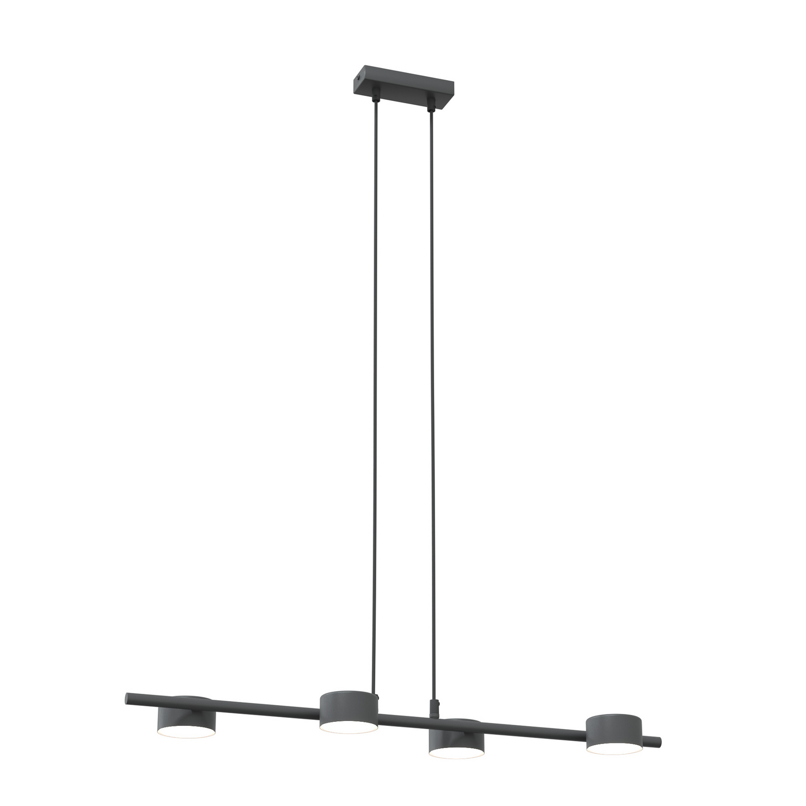 Deckenstrahler Sora, Länge 80 cm, Metall, 4-flg.